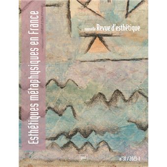 Nouvelle revue d'esthetique 2023, n.31