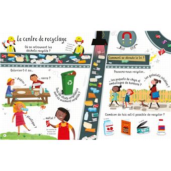 Les déchets et le recyclage - Mon livre des questions-réponses