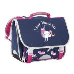 Cartable scolaire Licorne 38cm - Dos moussé et renforcé Viquel Bleu marine
