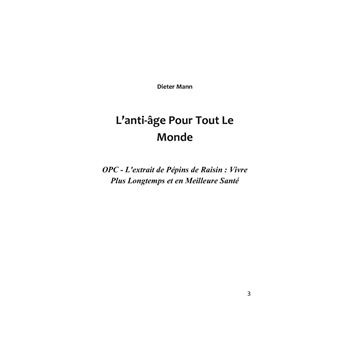 L'anti-âge Pour Tout Le Monde