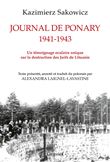 Journal de Ponary 1941-1943