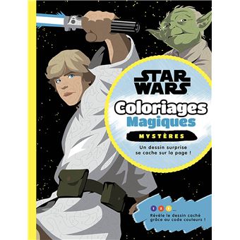 Star Wars Star Wars Coloriages Magiques Mysteres Collectif Broche Achat Livre Fnac