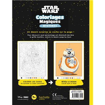 STAR WARS - Coloriages Magiques - Mystères