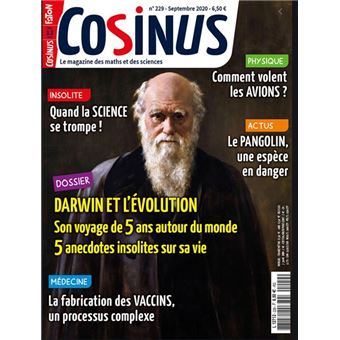 Cosinus n°229 Darwin - septembre 2020