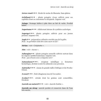 Dictionnaire alimentaire de la corticothérapie