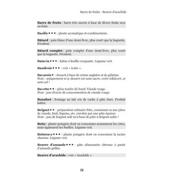 Dictionnaire alimentaire de la corticothérapie