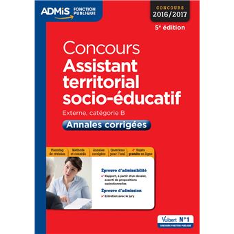 Concours Assistant Territorial Socio-éducatif, Catégorie B, Tout-en-un ...