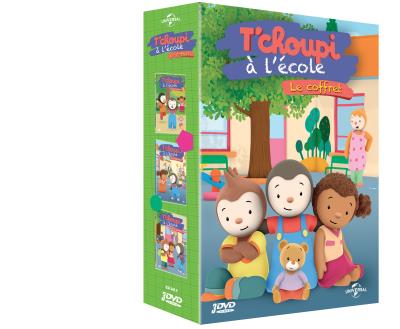T'choupi à l'école Coffret DVD