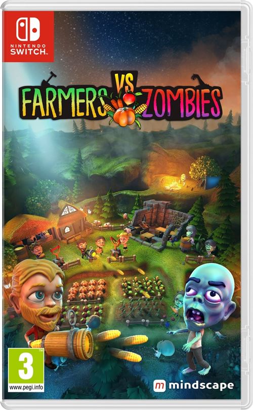 Just For Games Farmers vs zombies nintendo switch