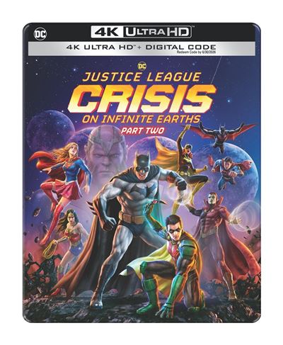 Justice League : Crisis On Infinite Earths Part Two Blu-ray 4K Ultra HD