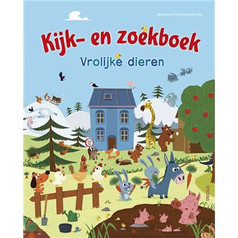 Kijk- En Zoekboek - Vrolijke Dieren - Romain Guyard - Cartonné - Achat ...