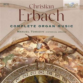 Box Set Erbach: Complete Organ Music - 9 CDs