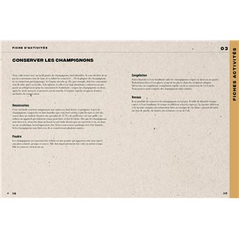 Mon carnet nature : Champignons