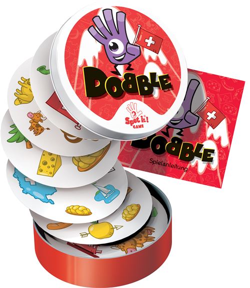 Jeu d’ambiance Asmodee Dobble édition suisse