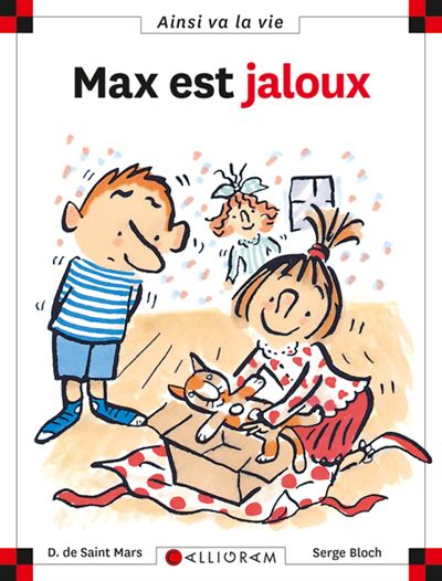 N°28 Max est jaloux - DOMINIQUE SAINT MARS (DE) - cartonné