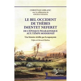 Le bel occident de Thèbes Imentet Neferet