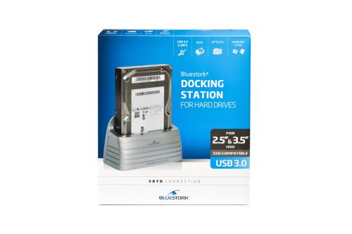 Dock de Réception Bluestork USB 3.0 pour Disque Dur 2.5 et 3.5 SATA -  Accessoires disque dur - Achat & prix