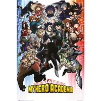 My Hero Academia Langbahnposter – 53x158 Cm, Hochwertiger Druck Auf 150g Papier | Offizielle Lizenz