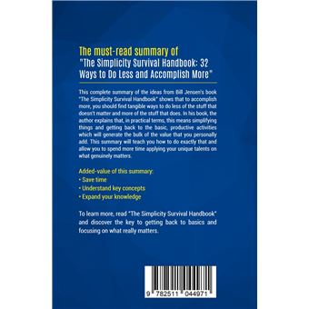 Summary: The Simplicity Survival Handbook