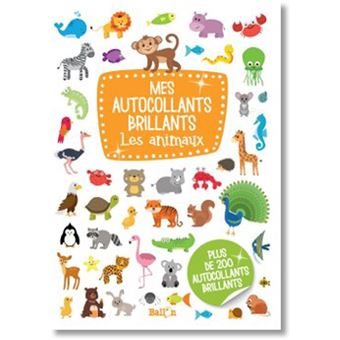 Autocollants brillants - Les animaux