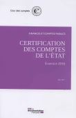 Certification des comptes de l'état exercice 2016