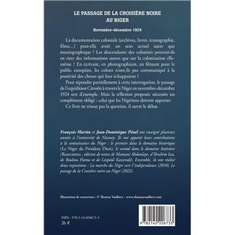 Le passage de la croisière noire au Niger