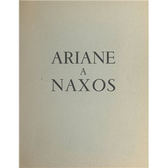 Ariane à Naxos - 1