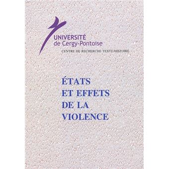 États et Effets de la Violence