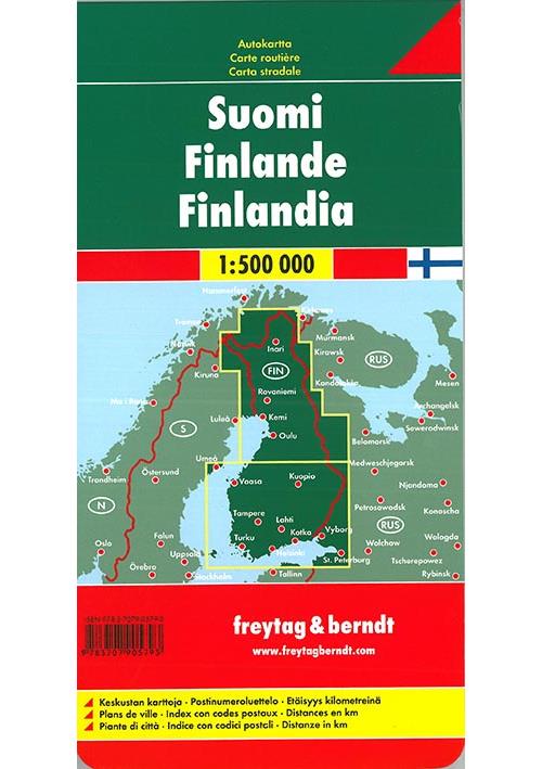 FINLAND ROAD MAP - Vários, Vários - Compra Livros na 