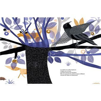 Un corbeau très haut placé