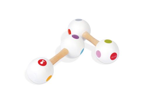 Haltères Maracas Janod Confetti