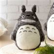 Peluche Mon voisin Totoro Ghibili Acrylique Totoro Gris foncé souriant