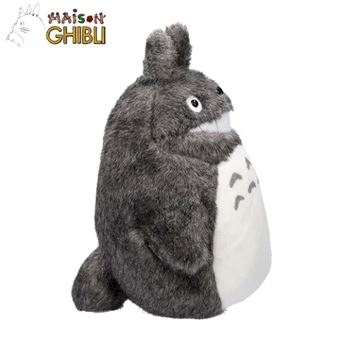 Peluche Mon voisin Totoro Ghibili Acrylique Totoro Gris foncé souriant