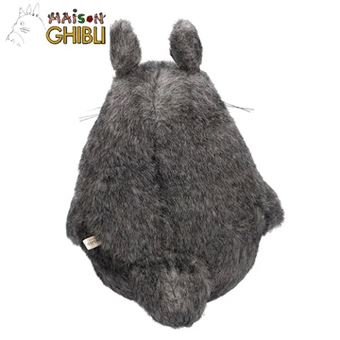 Peluche Mon voisin Totoro Ghibili Acrylique Totoro Gris foncé souriant