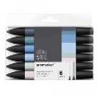 Set de 6 feutres Promarker Winsor & Newton Tons Ciel 1