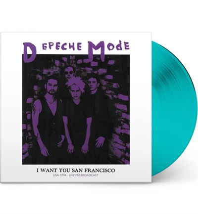 I Want You San Francisco - Live FM Broadcast USA 1994 Vinyle Turquoise