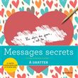 Livre à gratter- Messages secrets
