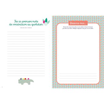 Carnet des premiers mots de mon enfant