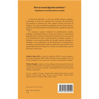 Vers un nouvel âge des extrêmes ?