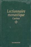 Lectionnaire monastique (latin-français) vol. 2 carême
