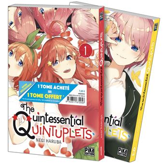 The Quintessential Quintuplets Pack Offre Découverte T01 et T02