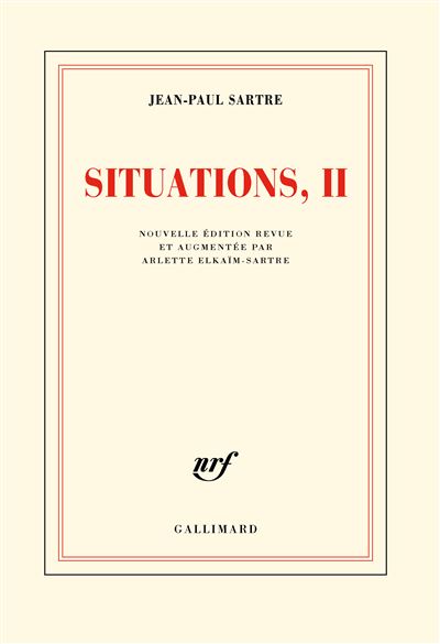 Situations (Tome 2-Septembre 1944 - décembre 1946)