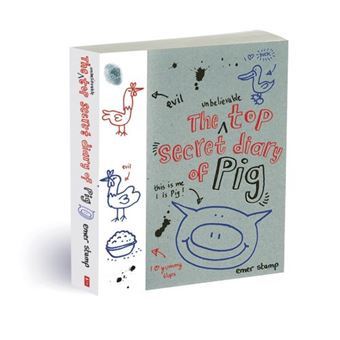 The unbelievable top-secret diary of pig Pig, tome 1 - relié - Emer