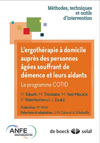 Ergothérapie à domicile auprès personnes agées souffrant demence et aidants