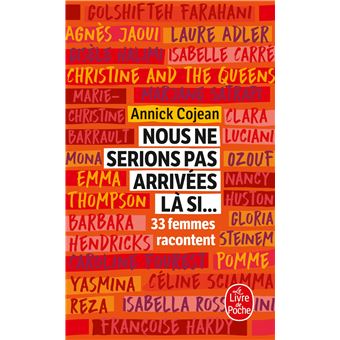 Nous ne serions pas arrivées là si...