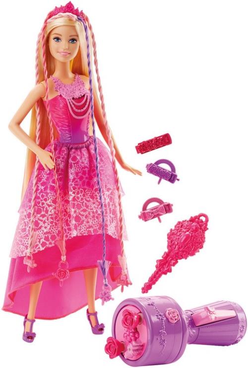 Barbie - Poupée Barbie Princesse Tresses Magiques, avec extensions  capillaires et accessoires - Poupée Mannequin - Dès 3 ans sur marjanemall  aux meilleurs prix au Maroc