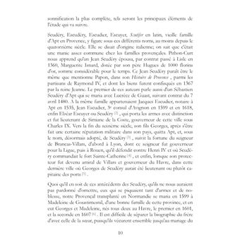 Mademoiselle de Scudéry