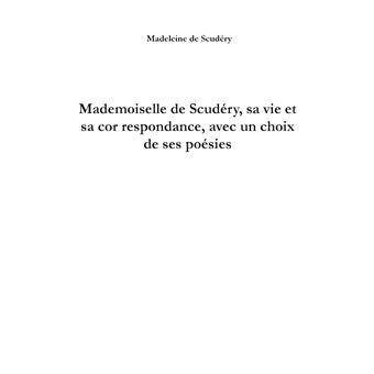Mademoiselle de Scudéry