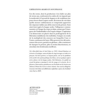 Libérations arabes en souffrance