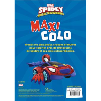 SPIDEY ET SES AMIS EXTRAORDINAIRES - Maxi Colo - MARVEL